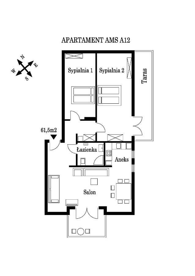 Apartament Ams A12 Apartment Ревал Екстериор снимка